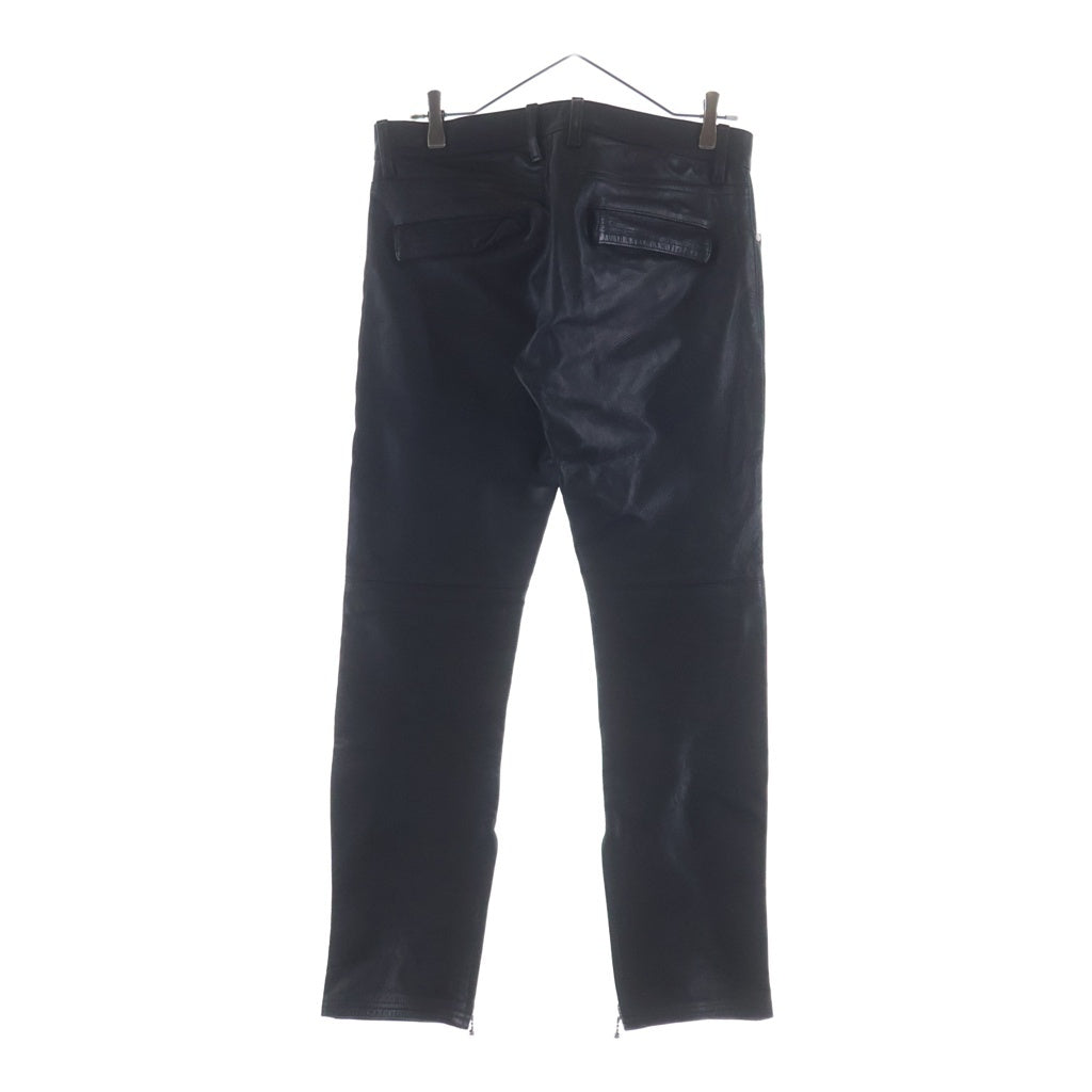BLACK MEANS(ブラックミーンズ) × LABRAT Leather Pants ラブレット カウレザー パンツ ブラック