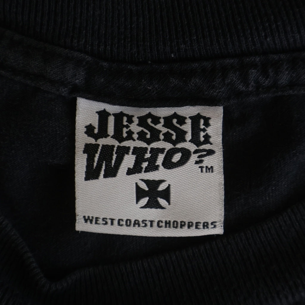 VINTAGE(ヴィンテージ) 90-00s WEST COAST CHOPPERS IRONCROSS TEE ウエストコーストチョッパーズ アイアンクロス 半袖プリントTシャツ ブラック
