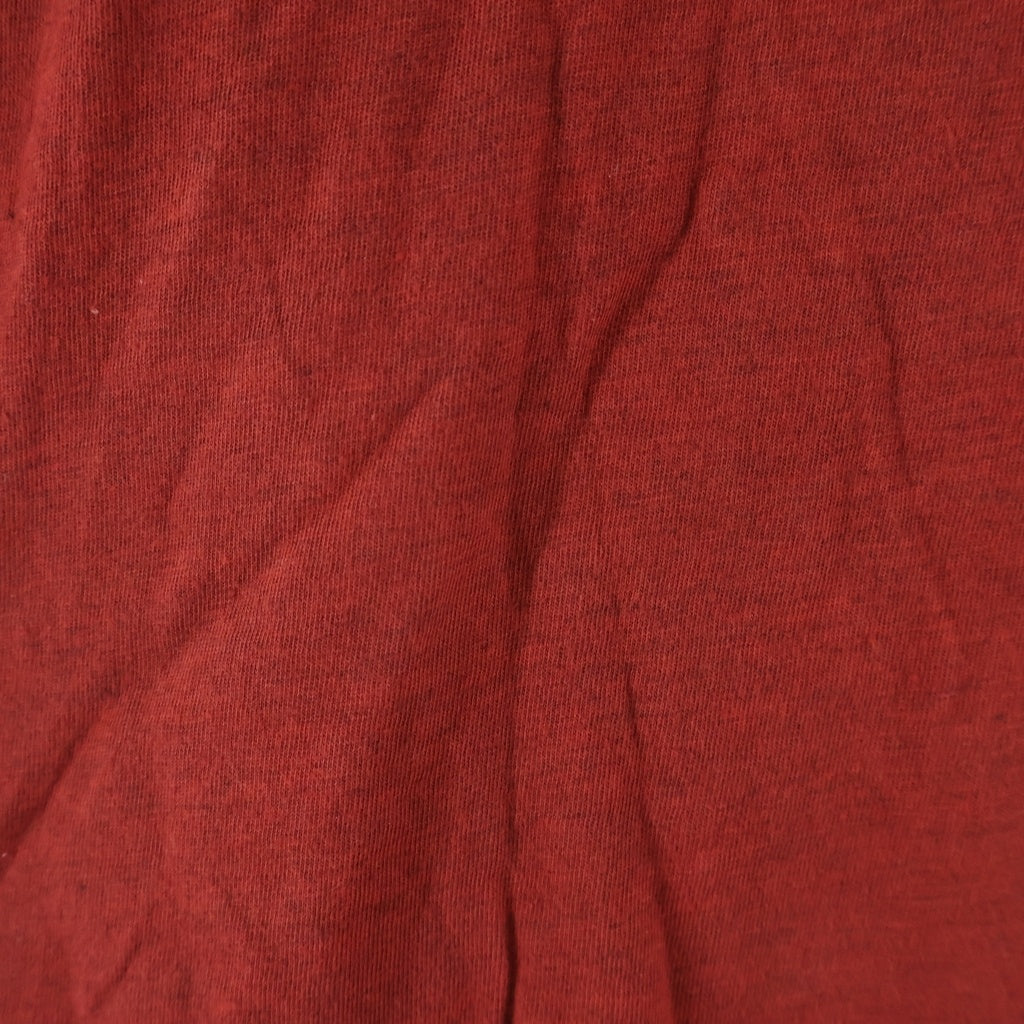 hussein chalayan(フセインチャラヤン) 04SS バックデザイン長袖Tシャツ カットソー ロンT イタリア製 レッド