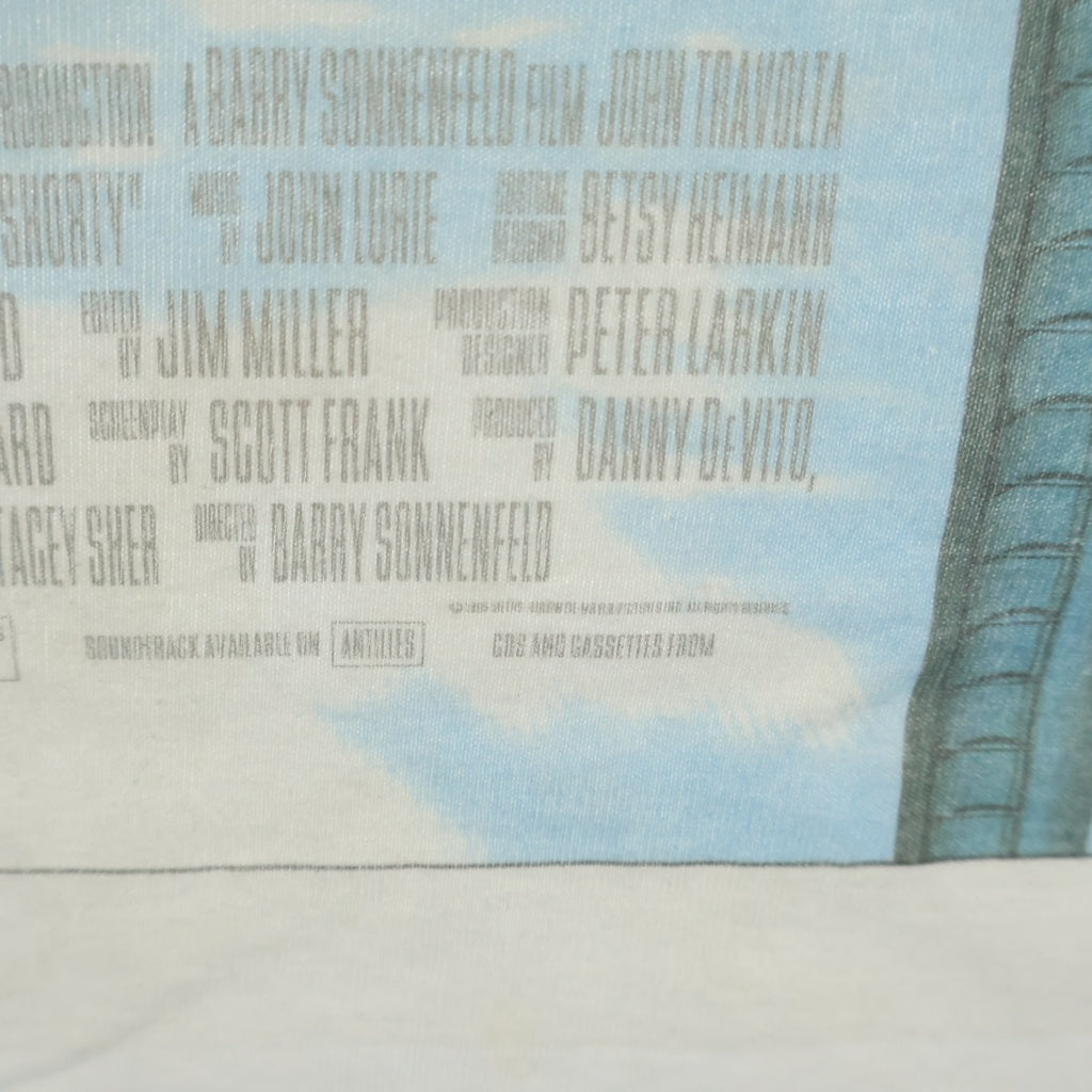 VINTAGE(ヴィンテージ) 90-00s GET SHORTY Movie Tee ゲットショーティー ムービーTシャツ 半袖プリントTシャツ カットソー ホワイト