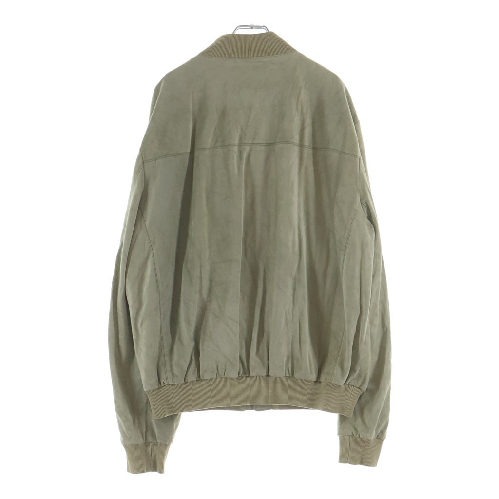 Brioni(ブリオーニ) Zip Up Jacket スエード ジップアップ ジャケット カーキ