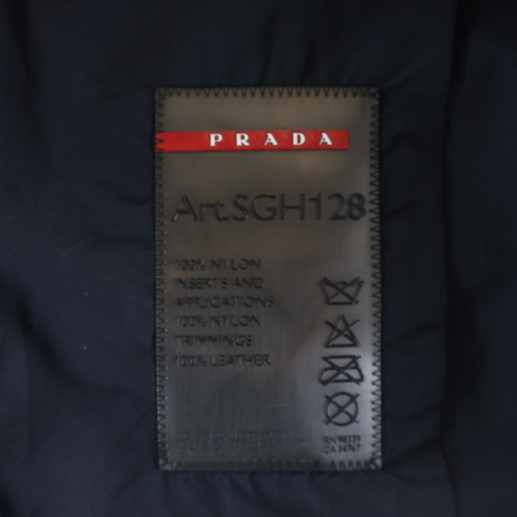 PRADA SPORT(プラダ スポーツ) 09s ナイロン ジャケット 切り替え ブラック