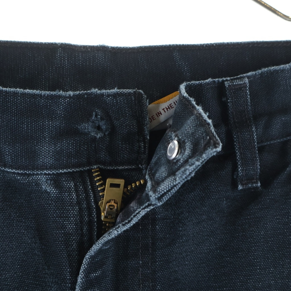 CARHARTT(カーハート) 90-00s Loose Original Double Knee Pant ダックペインター ダブルニー デニム パンツ ブラック