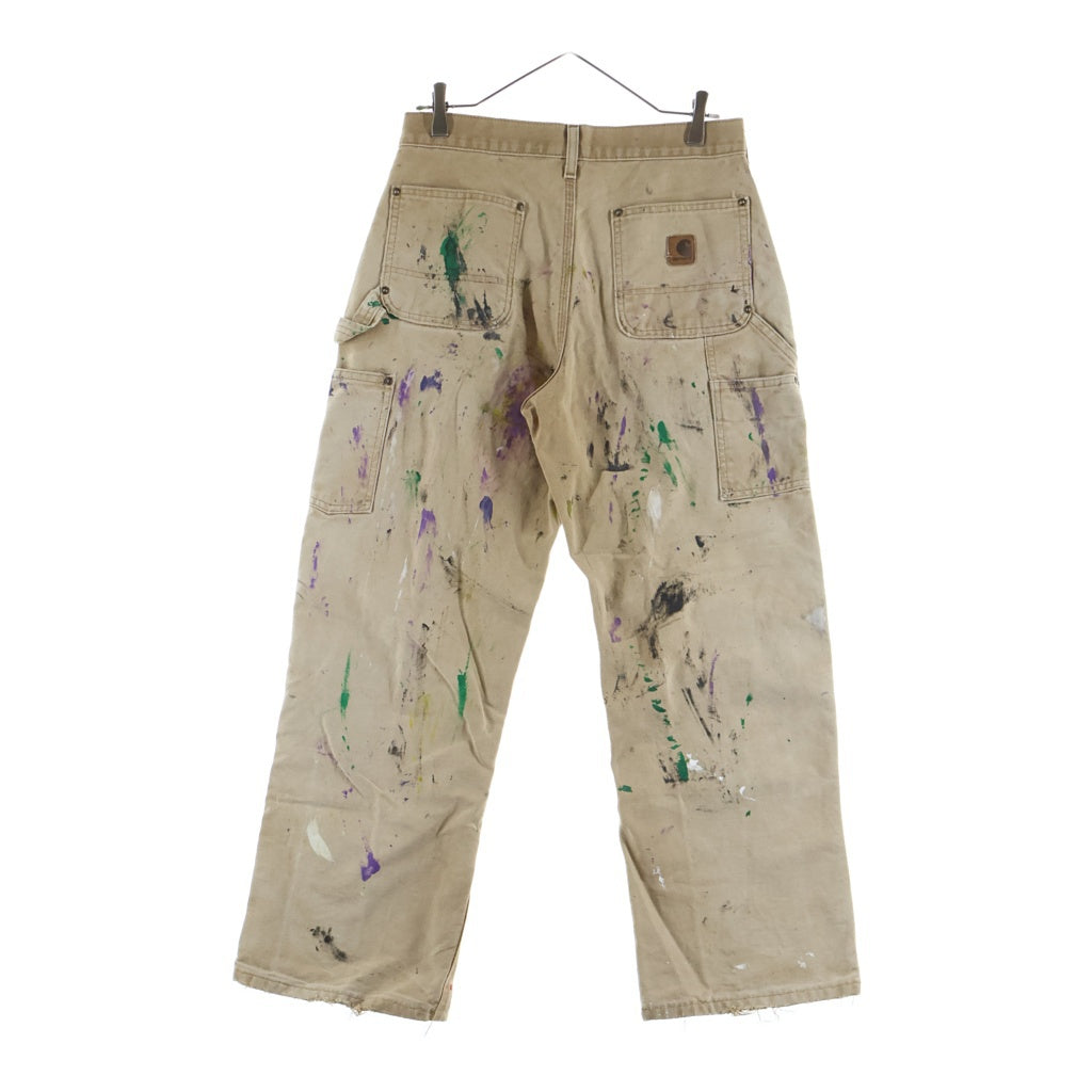 CARHARTT(カーハート) 90-00s Loose Original Double Knee Pant ダックペインター ダブルニー デニム パンツ ブラウン