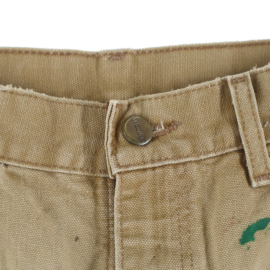 CARHARTT(カーハート) 90-00s Loose Original Double Knee Pant ダックペインター ダブルニー デニム パンツ ブラウン