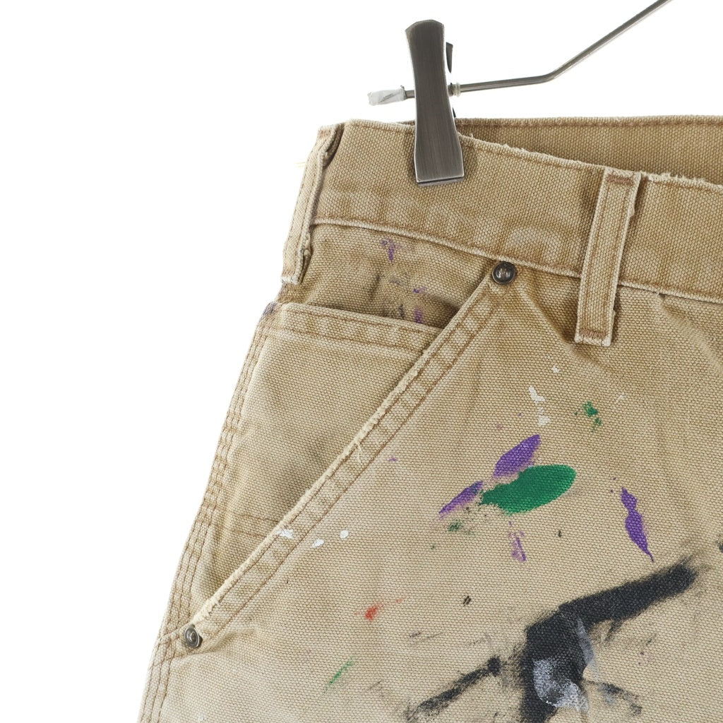 CARHARTT(カーハート) 90-00s Loose Original Double Knee Pant ダックペインター ダブルニー デニム パンツ ブラウン