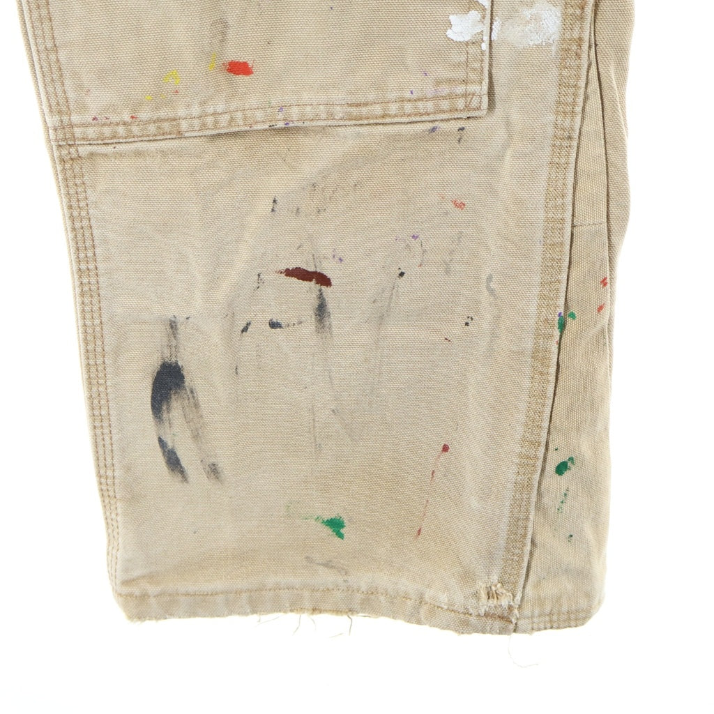 CARHARTT(カーハート) 90-00s Loose Original Double Knee Pant ダックペインター ダブルニー デニム パンツ ブラウン