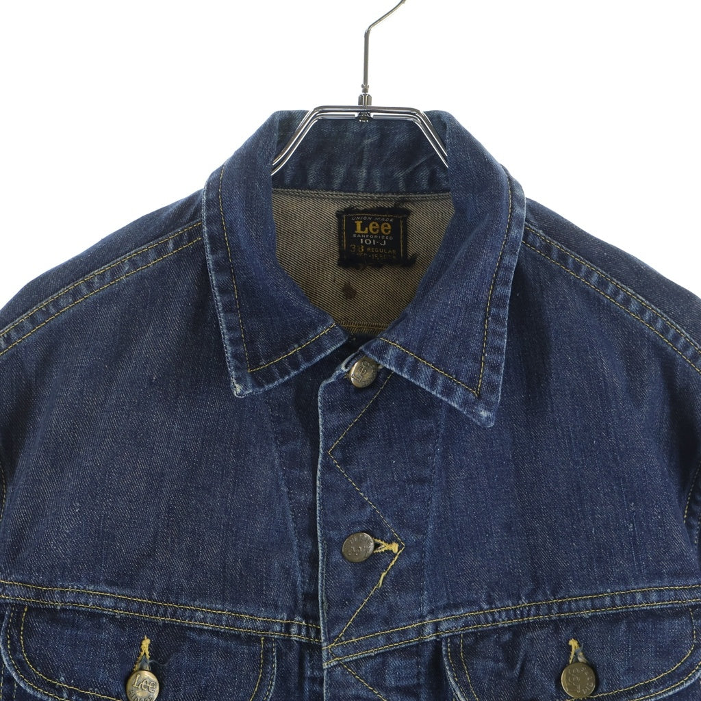 LEE(リー) 60s VINTAGE 101-J デニムジャケット USA製 ボタン裏刻印K MR無し インディゴ