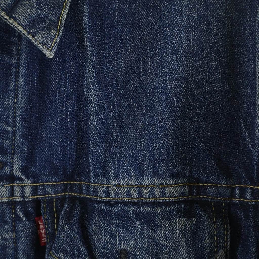 Levi's(リーバイス) 60s VINTAGE 559XX 3rd BIGE ヴィンテージ 最初期 ボタン裏刻印17 両面タブ 均等V ブランケット付き トラッカーデニムジャケット インディゴ