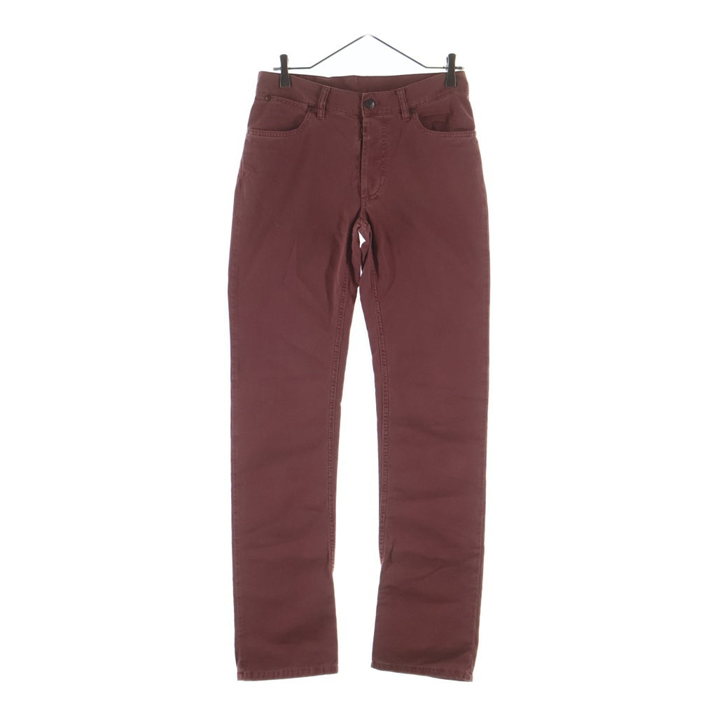 Maison Margiela(メゾンマルジェラ) 10 Straight Long Pants ストレート ロング パンツ コットン 後染め ピンク