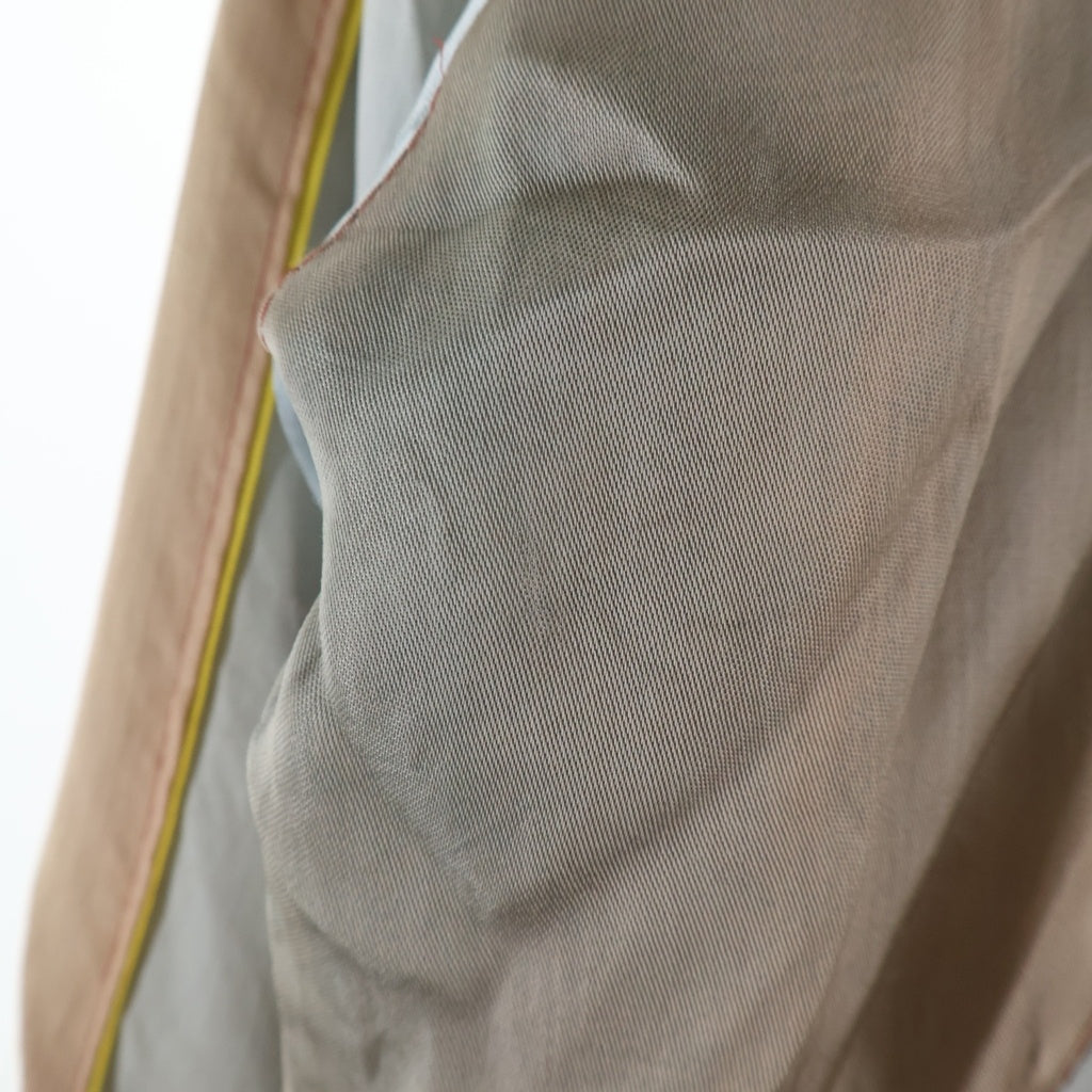 VINTAGE(ヴィンテージ) 50s SOUVENIR JACKET KOREA YKKZIP REVERSIBLE 虎 鷲 襟付き 襟刺しゅう バタフライ ジップ 別珍 スカジャン スーベニアジャケット ピンク/ブルー レディース