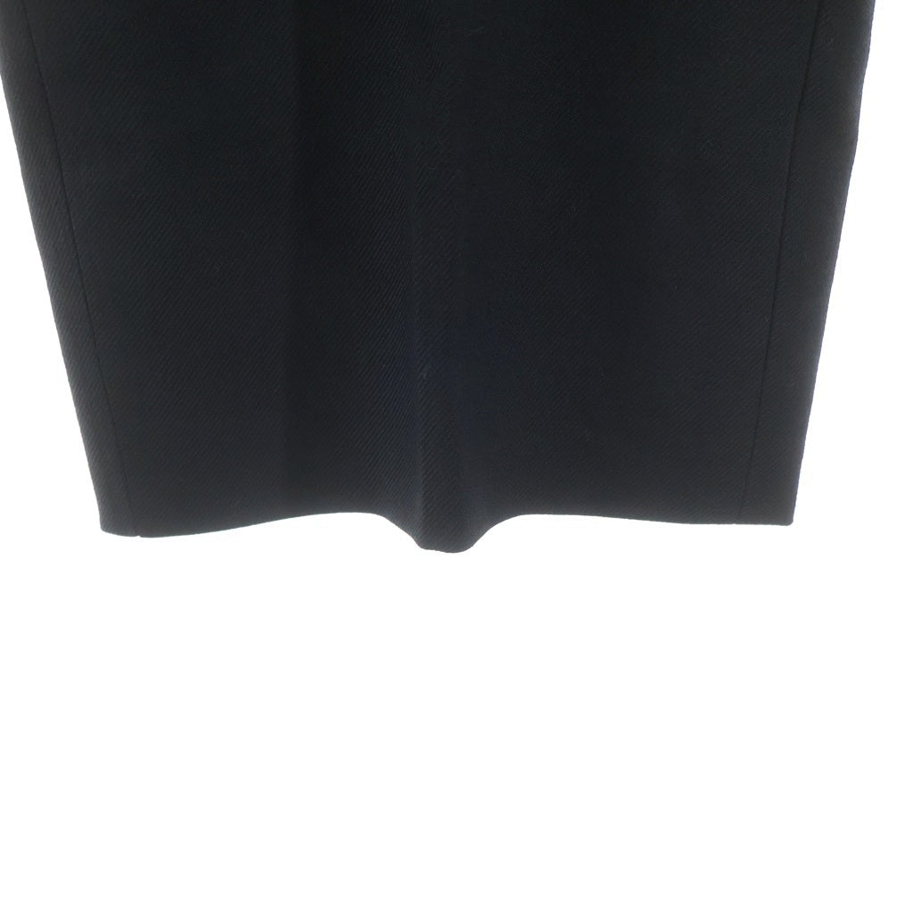 SAINT LAURENT PARIS(サンローランパリ) 18AW ウールサージ スラックスパンツ ブラック 509486 Y404W
