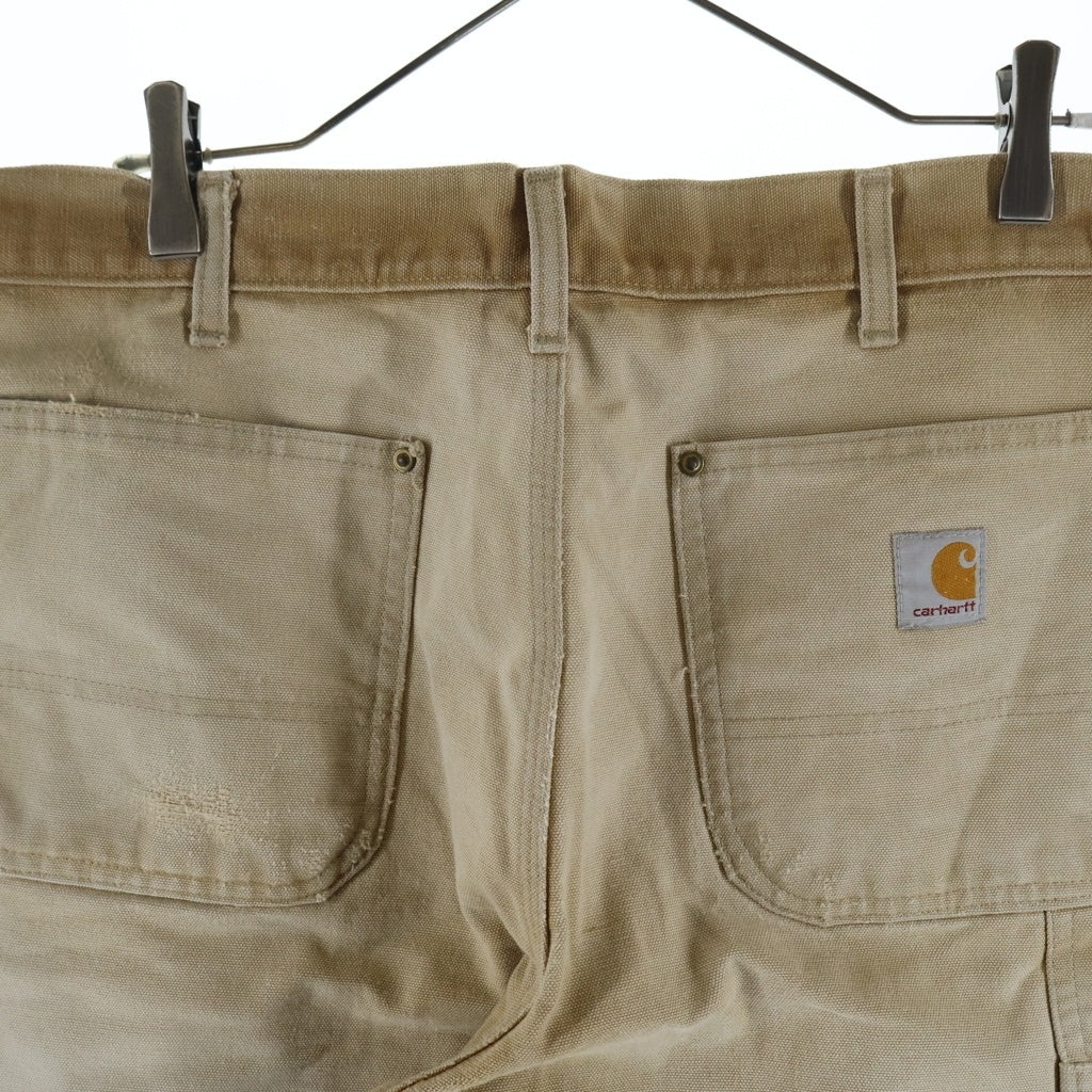 CARHARTT(カーハート) DOUBLE KNEE CARPENTER DUCK PANTS B136 BRN ダブルニー カーペンター ダックパンツ ブラウン