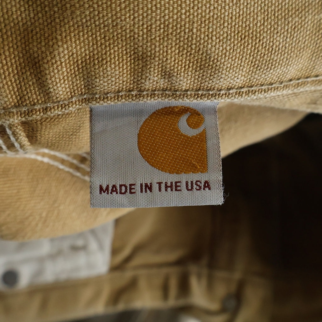 CARHARTT(カーハート) DOUBLE KNEE CARPENTER DUCK PANTS B136 BRN ダブルニー カーペンター ダックパンツ ブラウン