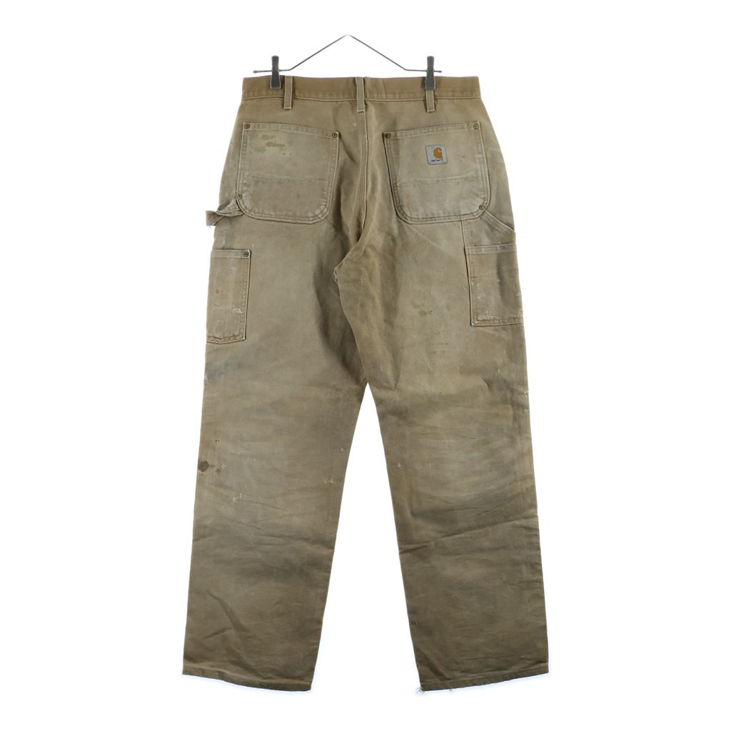 CARHARTT(カーハート) DOUBLE KNEE CARPENTER DUCK PANTS B136 BRN ダブルニー カーペンター ダックパンツ ブラウン