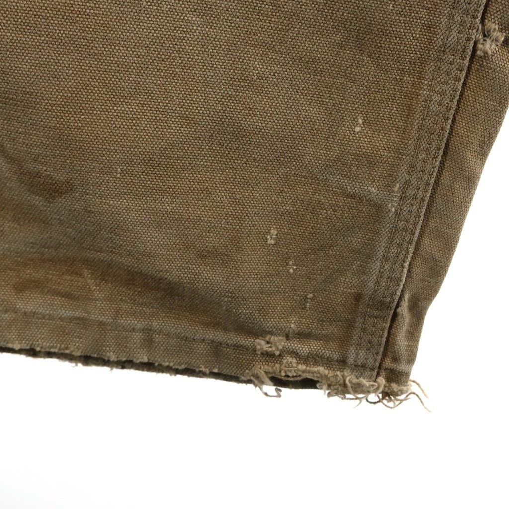 CARHARTT(カーハート) DOUBLE KNEE CARPENTER DUCK PANTS B136 BRN ダブルニー カーペンター ダックパンツ ブラウン