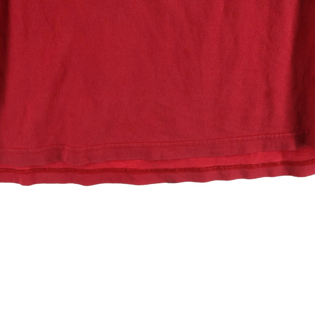 VINTAGE(ヴィンテージ) CHOPPERS IRON CROSS LONG TEE チョッパーズ アイアンクロス 長袖プリントTシャツ レッド