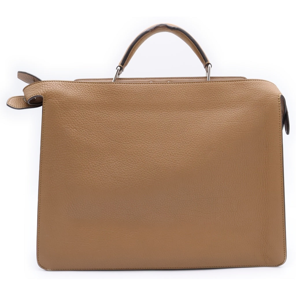 FENDI(フェンディ) ピーカブー アイシーユー ハンドバッグ ブラウン 7VA529