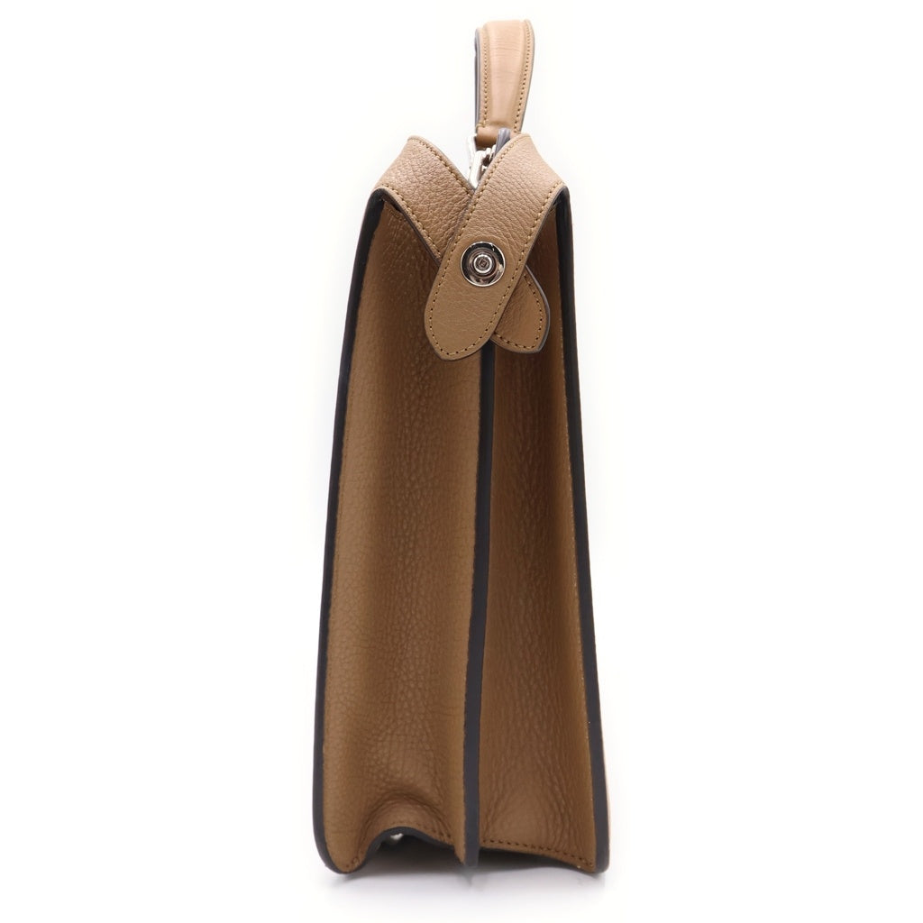 FENDI(フェンディ) ピーカブー アイシーユー ハンドバッグ ブラウン 7VA529