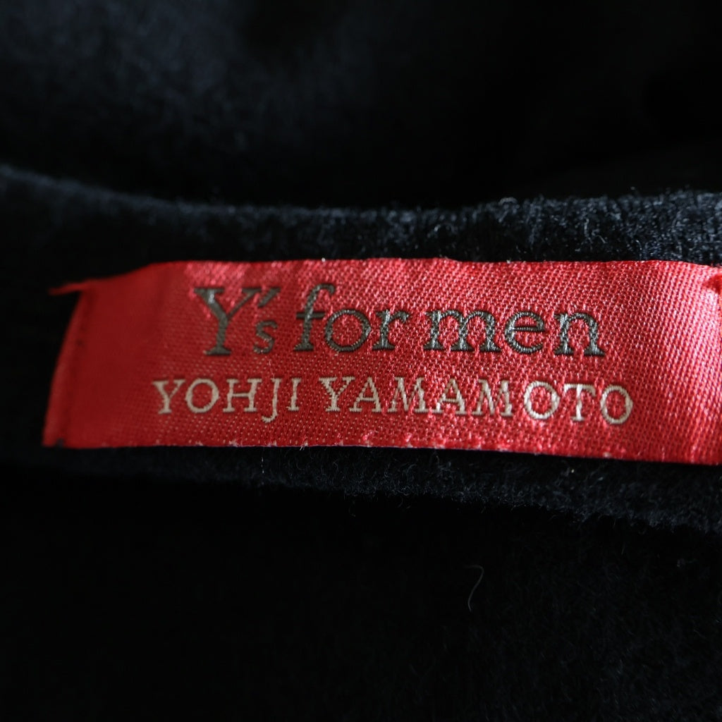 Y's for men(ワイズフォーメン) archive ウールニットカーディガン 赤タグ アーカイブ ブラック