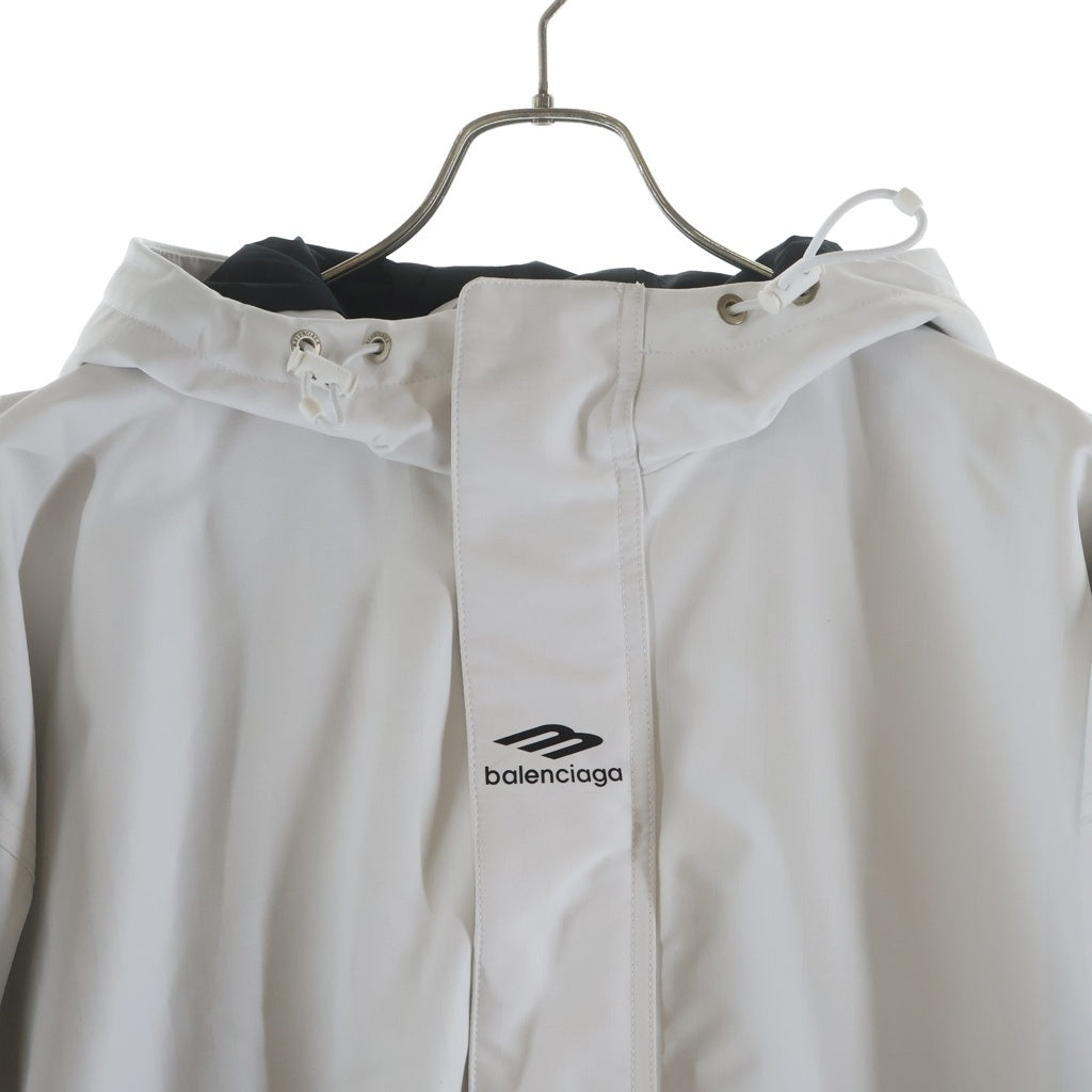 BALENCIAGA(バレンシアガ) 23AW 3B SPORTS ICON SKI JACKET フロントロゴ スキージャケット ホワイト 773988 TP041