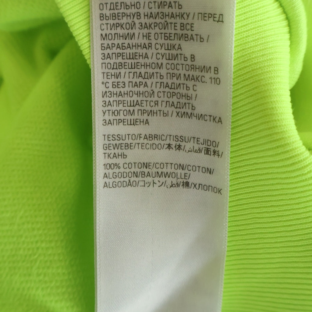 BALENCIAGA(バレンシアガ) Back Flip Round Zip-Up Hoodie 767840 TPVG1 バックロゴ ジップアップパーカー フーディー イエロー