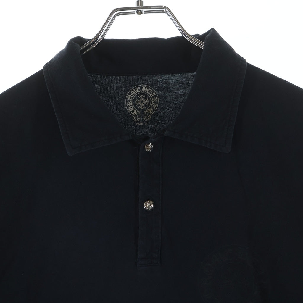 CHROME HEARTS(クロムハーツ) OLD CROSS BALL オールド モデル クロスボール 半袖シャツ カットソー ネイビー