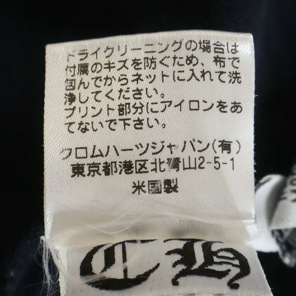 CHROME HEARTS(クロムハーツ) OLD CROSS BALL オールド モデル クロスボール 半袖シャツ カットソー ネイビー