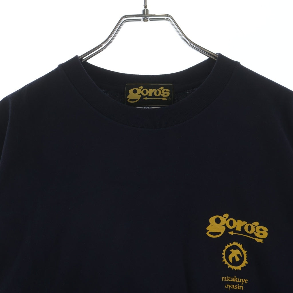 goro's(ゴローズ) Micakuye Oyasin 半袖Tシャツ カットソー ネイビー