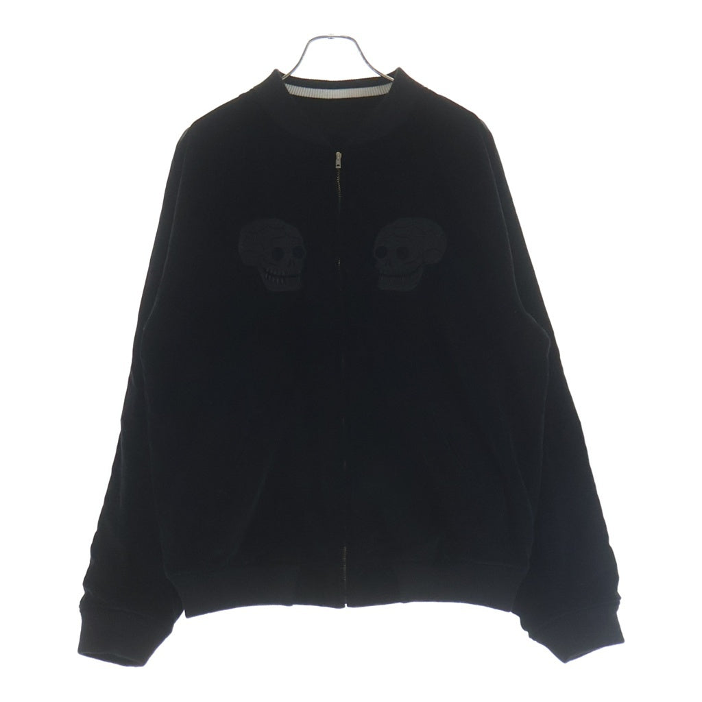 SEQUEL(シークエル) SOUVENIR SKULL JACKET REVERSIBLE スーベニア スカル ジャケット リバーシブル ブラック