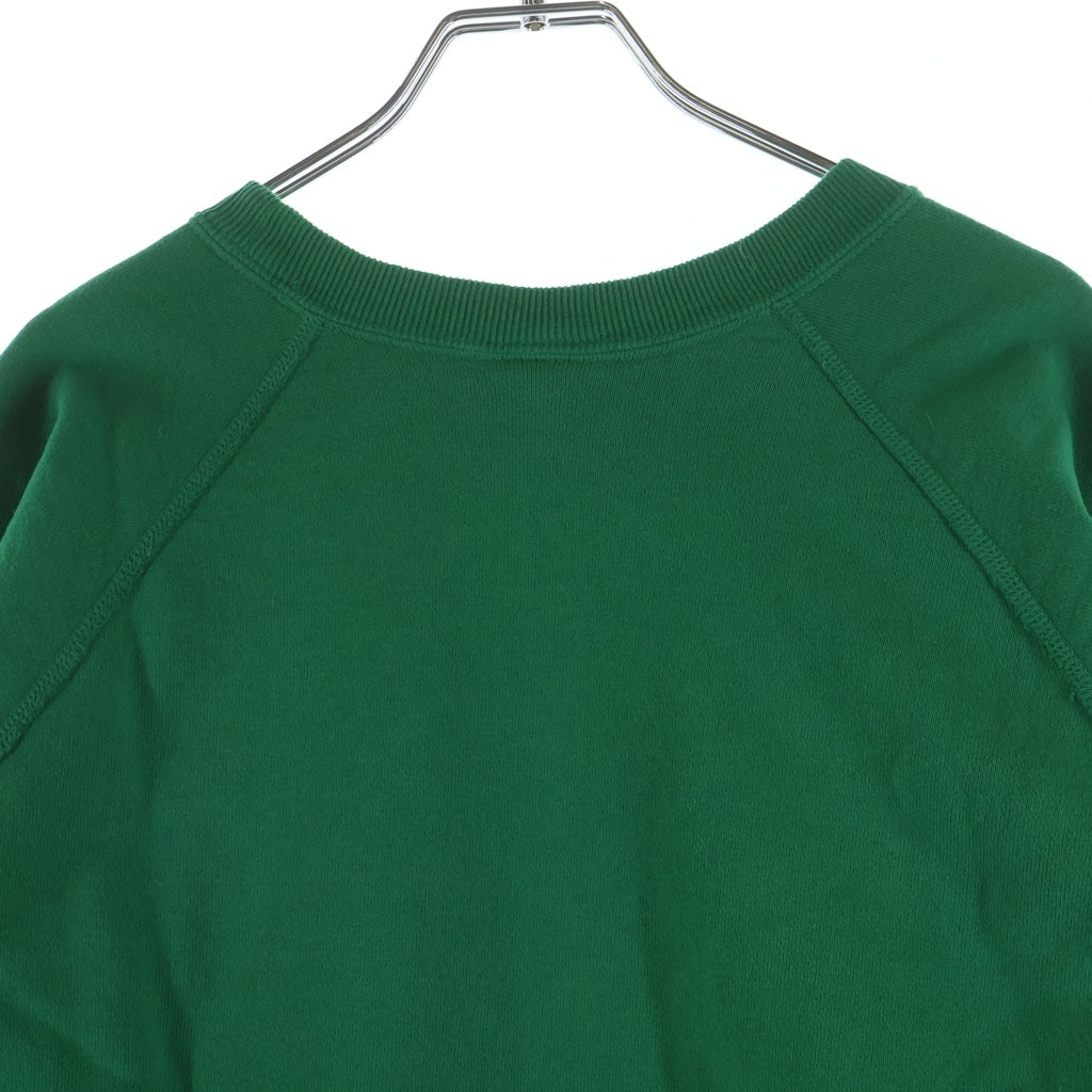 SAINT MICHAEL(セントマイケル) 25AW CRW NECK SWET / THE DECLINE / GRN クルーネック プリントスウェット トレーナー グリーン SM-HR1-0000-049