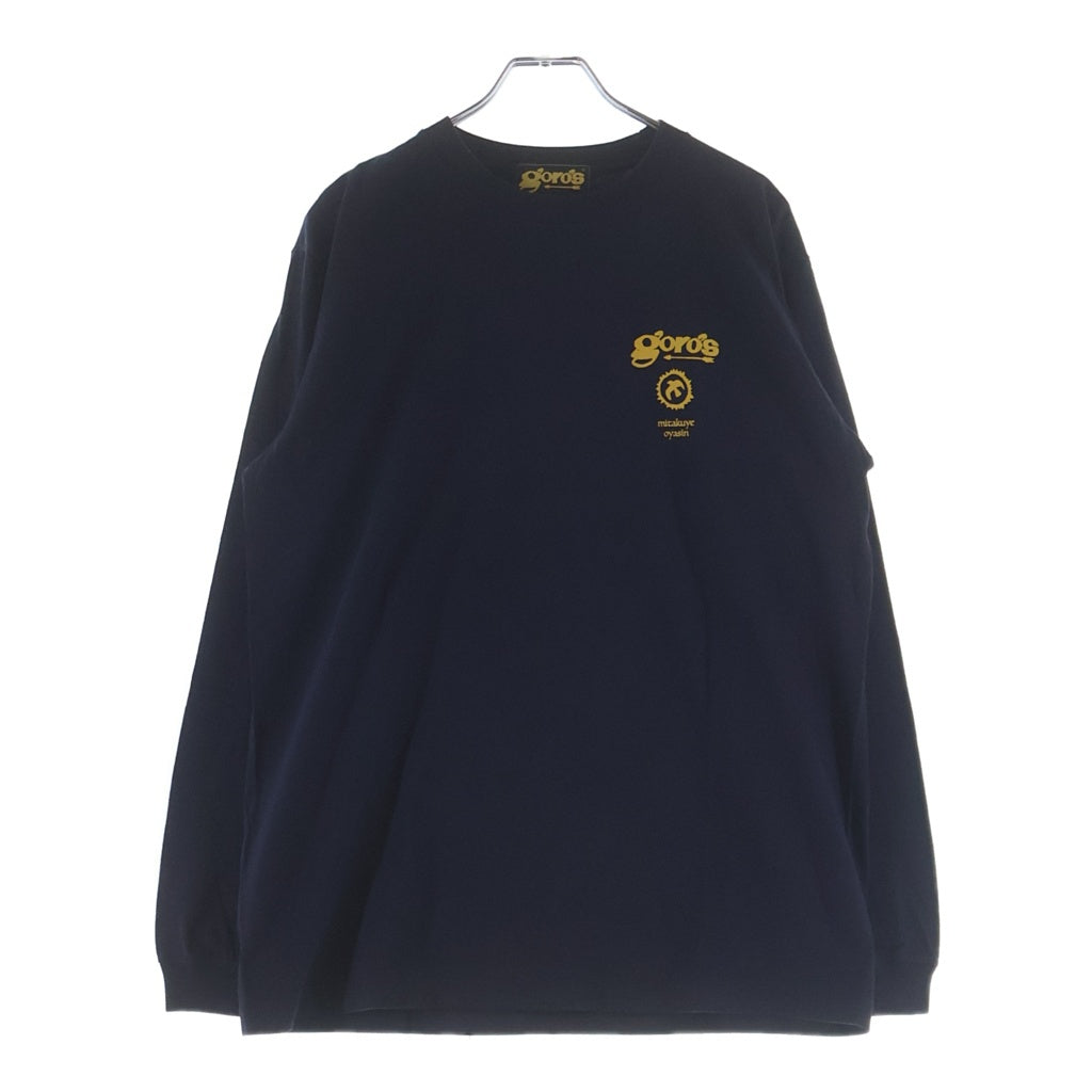 goro's(ゴローズ) Micakuye Oyasin 長袖Tシャツ カットソー ネイビー