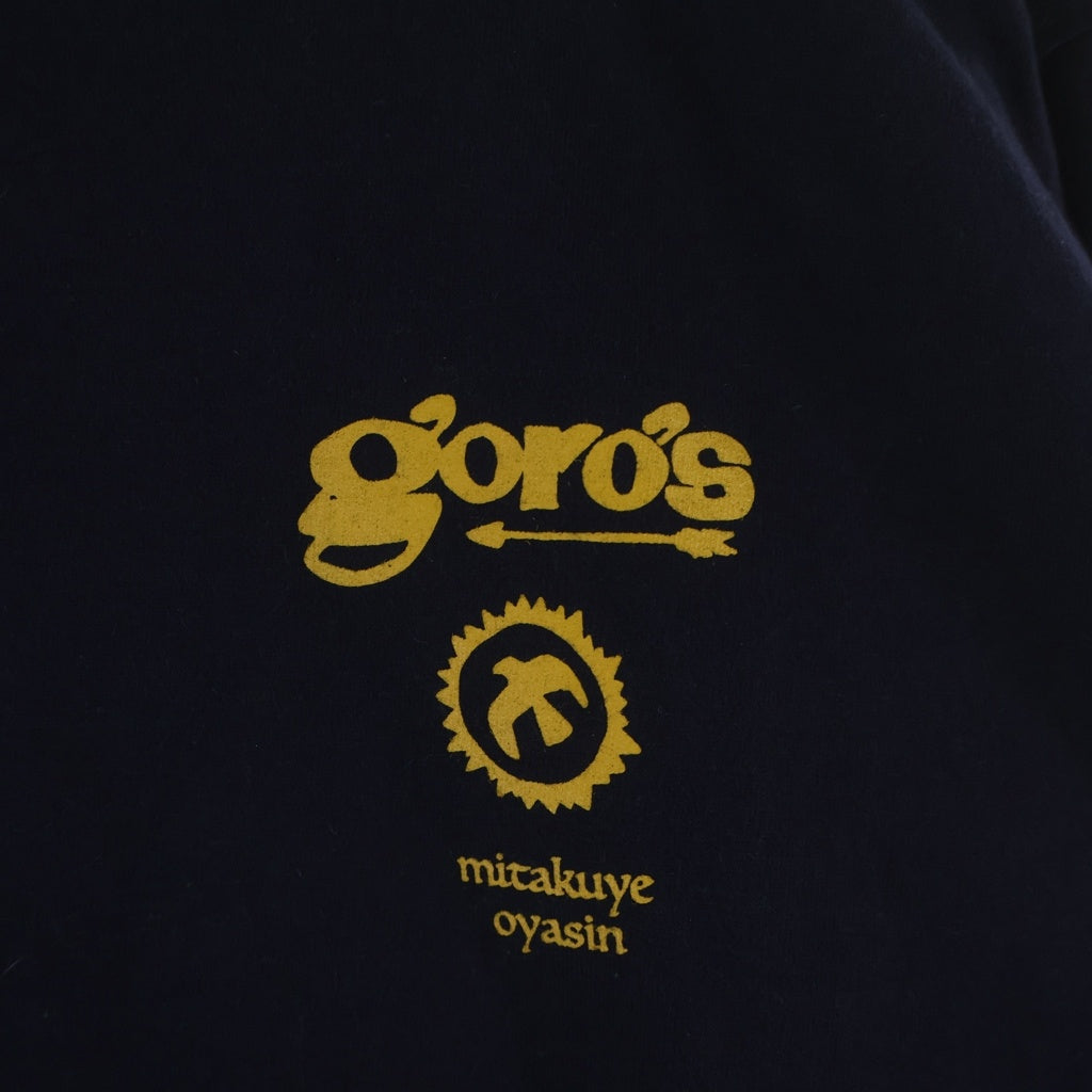 goro's(ゴローズ) Micakuye Oyasin 長袖Tシャツ カットソー ネイビー