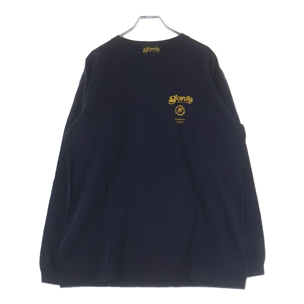 goro's(ゴローズ) Micakuye Oyasin 長袖Tシャツ カットソー ネイビー