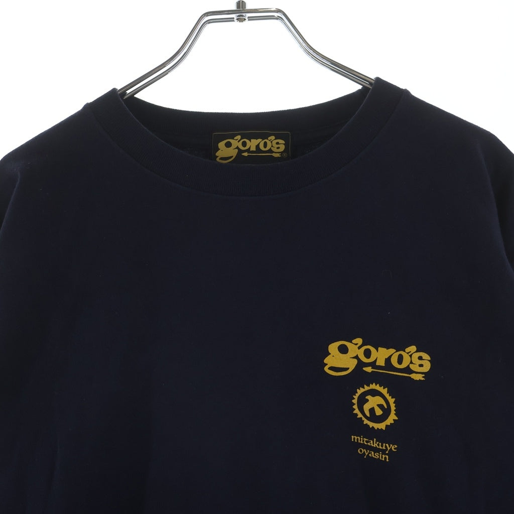 goro's(ゴローズ) Micakuye Oyasin 長袖Tシャツ カットソー ネイビー