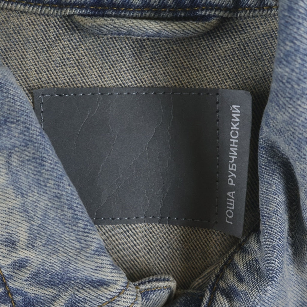 Gosha Rubchinskiy(ゴーシャラブチンスキー) 25AW DENIM JACKET デニムジャケット トラッカー ライトブルー