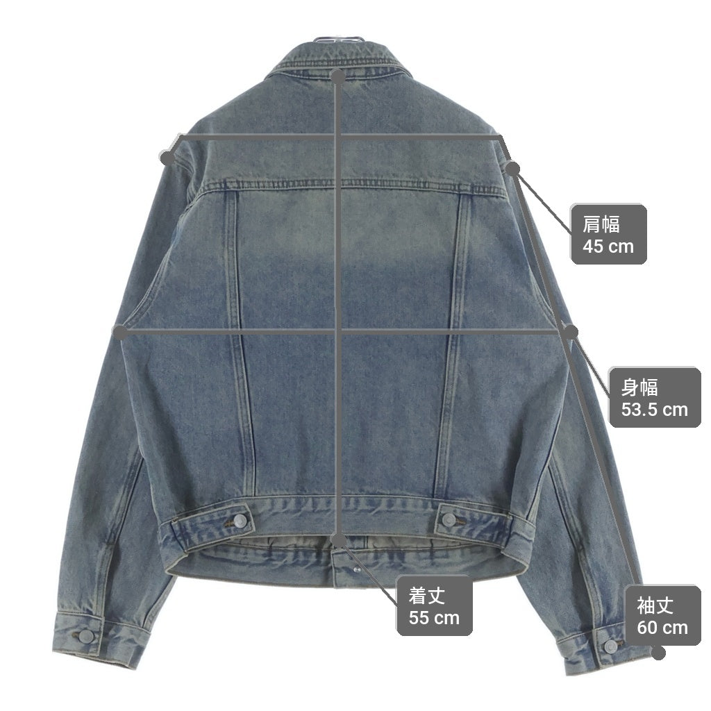 Gosha Rubchinskiy(ゴーシャラブチンスキー) 25AW DENIM JACKET デニムジャケット トラッカー ライトブルー