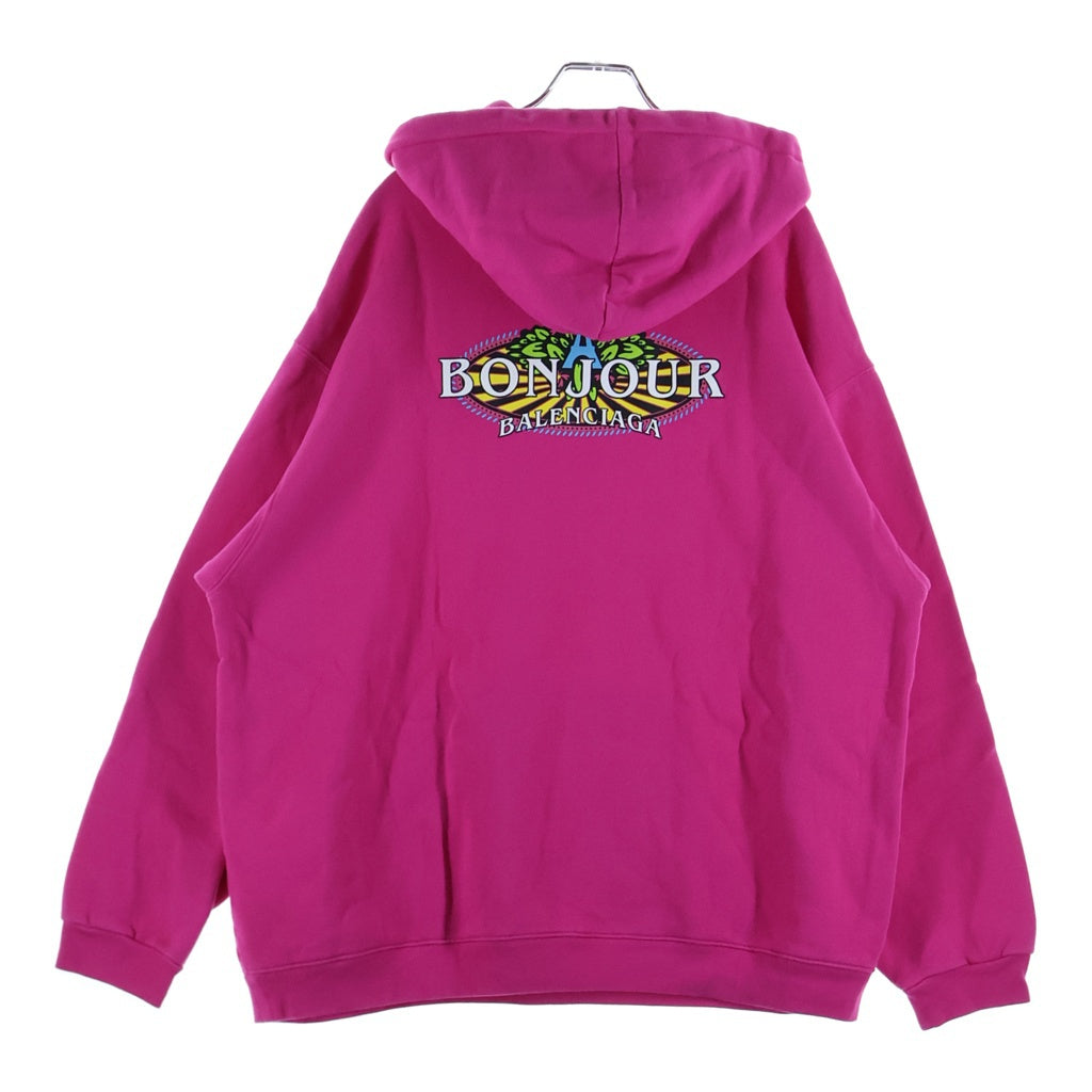 BALENCIAGA(バレンシアガ) ボンジュール フーディ フロントロゴ 