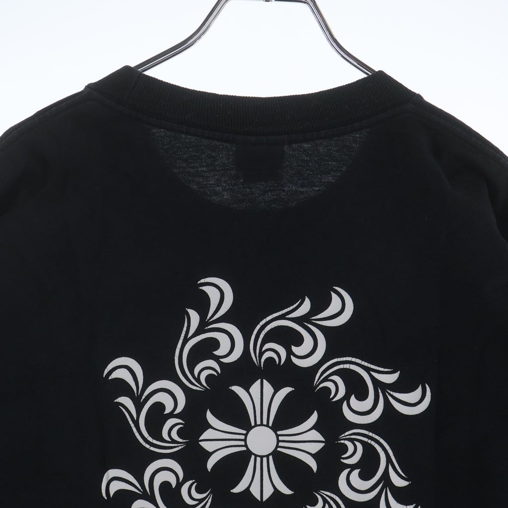 CHROME HEARTS(クロムハーツ) OLD エクスクルーシブ ホノルル ホースシュー 半袖Tシャツ カットソー 両面プリント ブラック