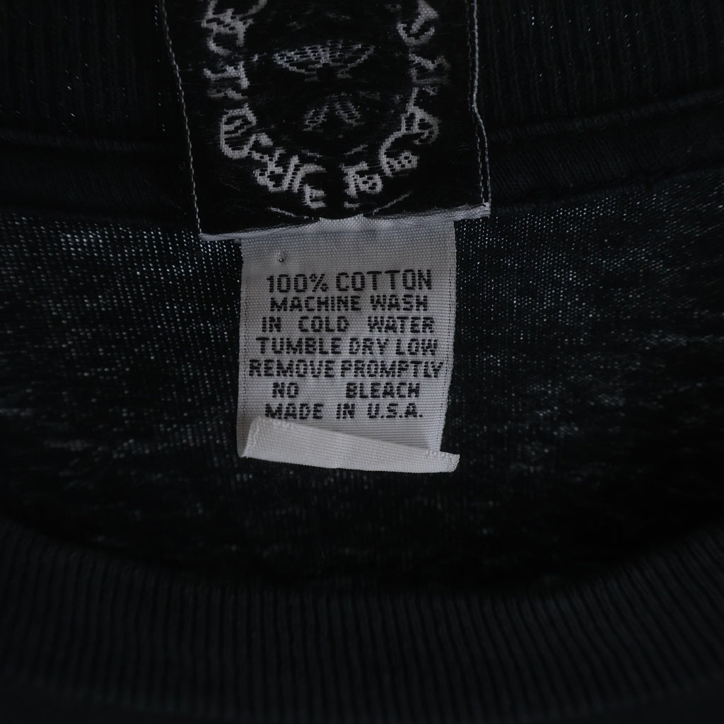 CHROME HEARTS(クロムハーツ) OLD エクスクルーシブ ホノルル ホースシュー 半袖Tシャツ カットソー 両面プリント ブラック
