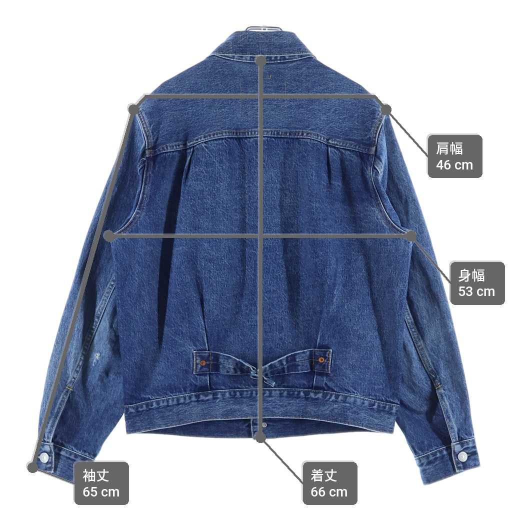 Levi's premium(リーバイスプレミアム) 1st TYPE DENIM JACKET ファースト デニムジャケット 復刻 インディゴ PC9-A9518-0000