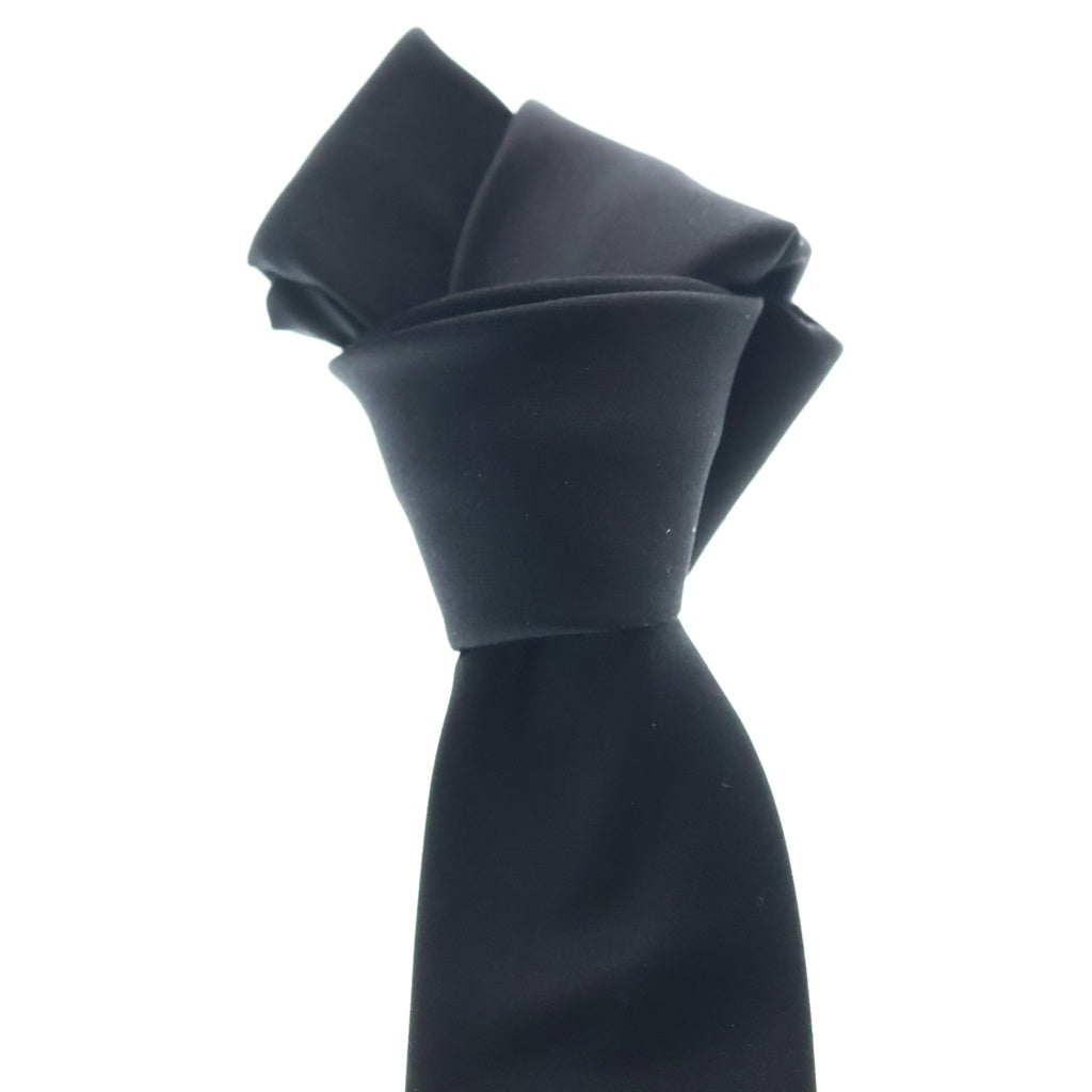 SAINT LAURENT PARIS(サンローランパリ) SILK NARROW TIE 747247 3Y011 シルク ナローネクタイ ブラック
