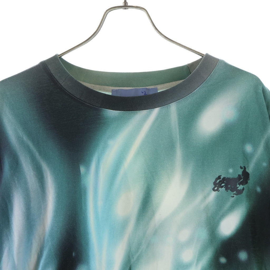 NO BRAND(ノーブランド) GERRIT JACOB SS TEE 総柄半袖Tシャツ マルチカラー