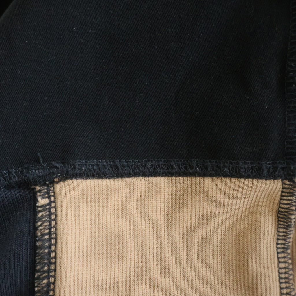 AFFIX(アフィックス) Docking L/S 切り替え ロングスリーブ 長袖Tシャツ クルーネック グレー