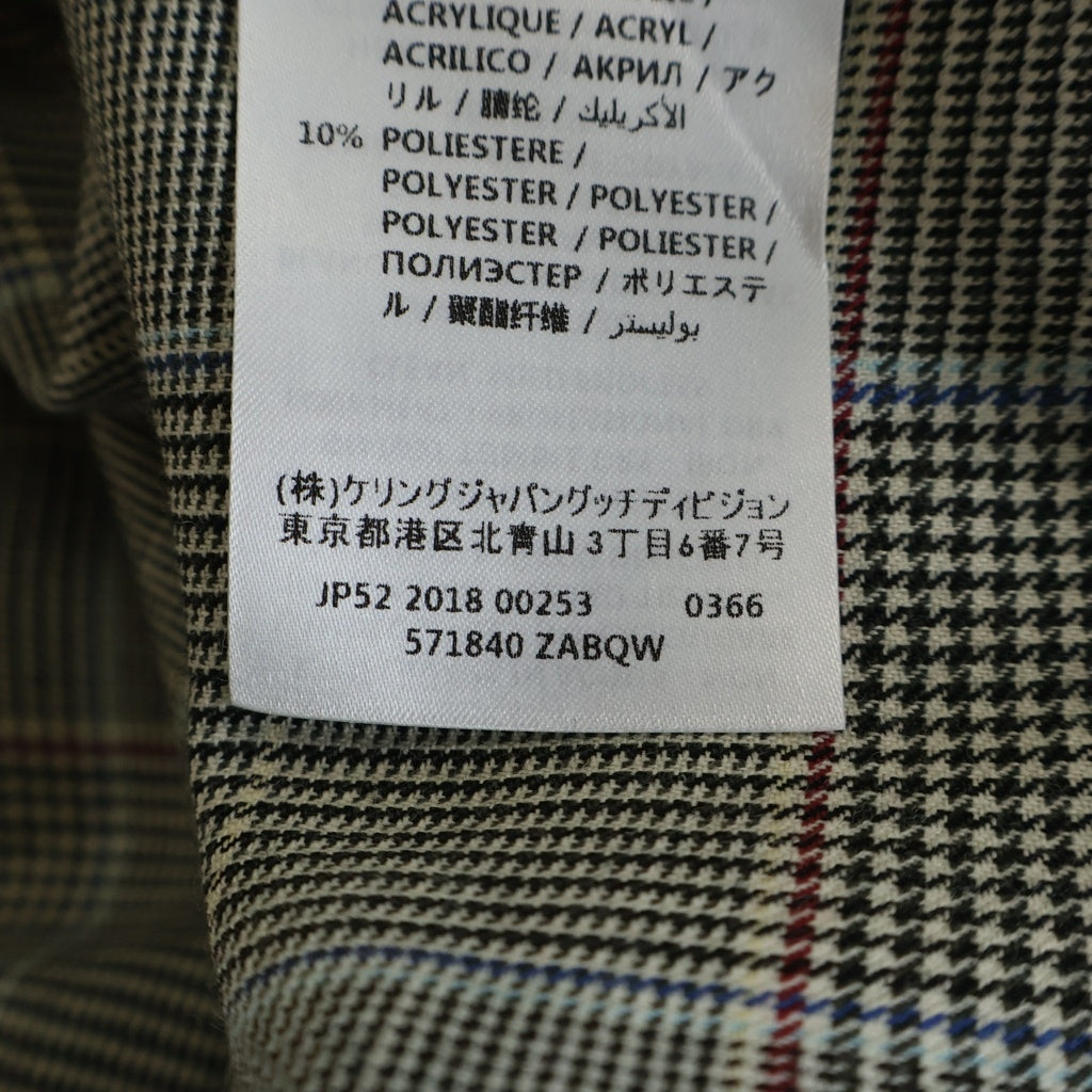 GUCCI(グッチ) フライングピッグ オーバーサイズ長袖シャツ グレー 571840 ZABQW