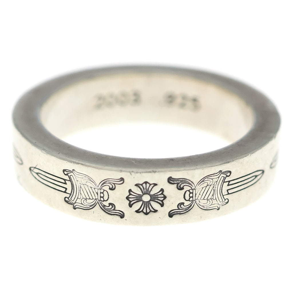 CHROME HEARTS(クロムハーツ) 6mm SPACER DAGGER 6mmスペーサーリング ダガー シルバーBCA335