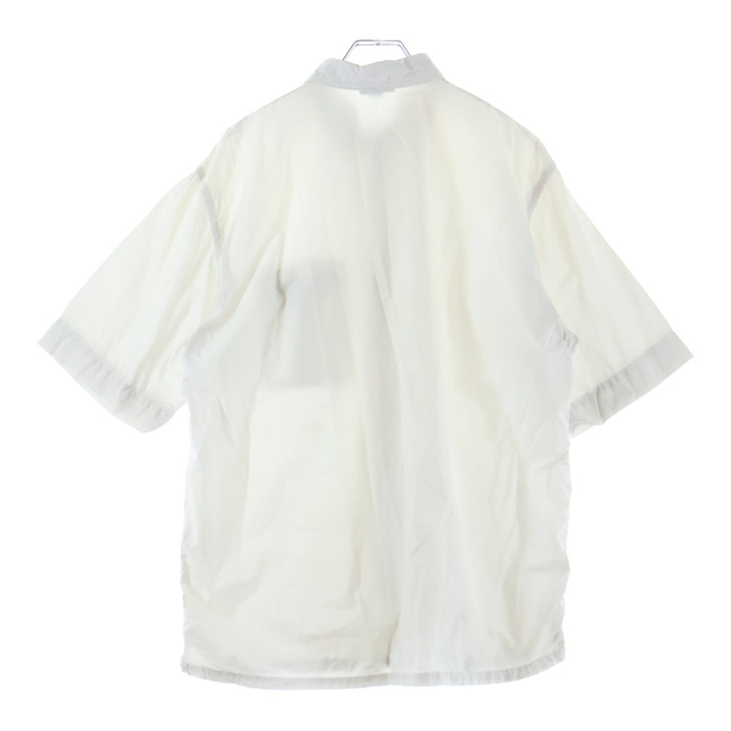 STONE ISLAND(ストーンアイランド) 00s Cotton Shirt 胸ポケット付き 半袖シャツ ホワイト