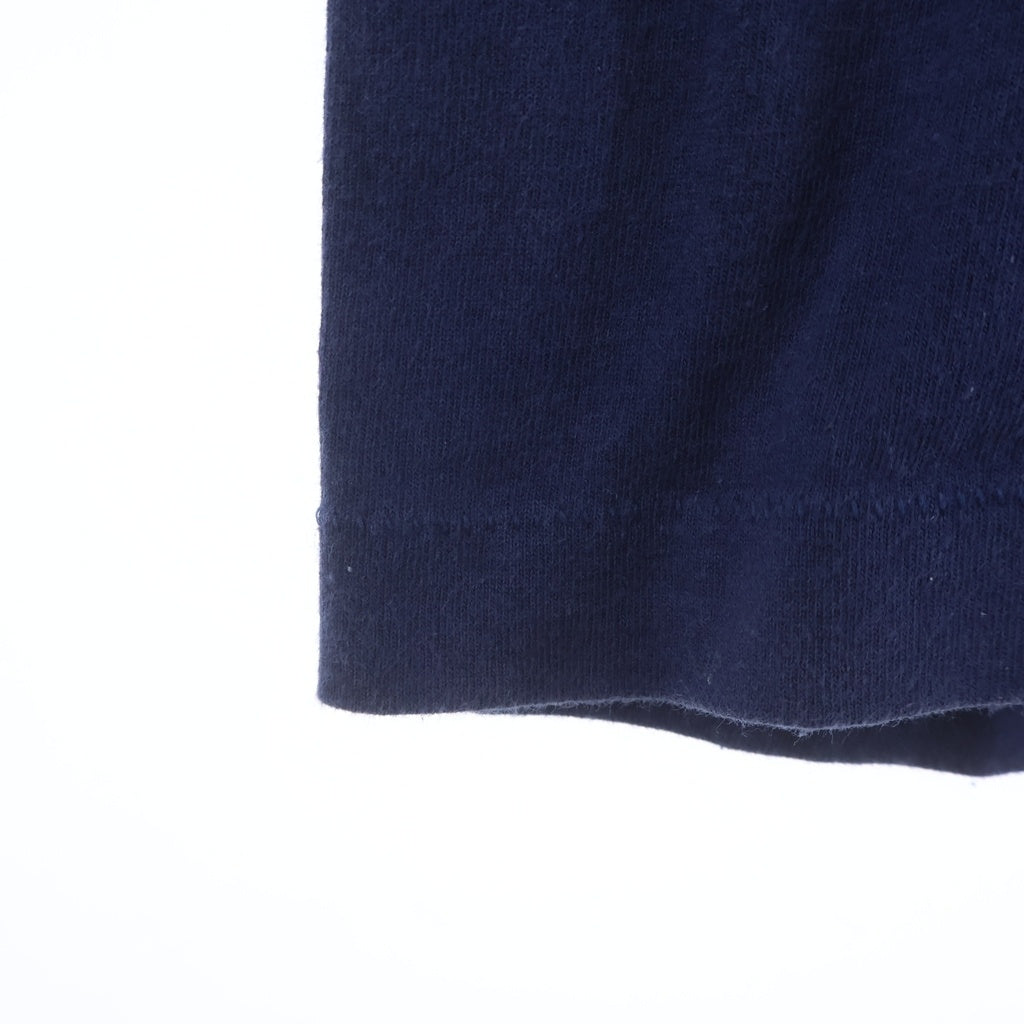 VINTAGE(ヴィンテージ) 90s OASIS BOX LOGO MAINE ROAD TEE オアシス ハンド 半袖Tシャツ カットソー ネイビー