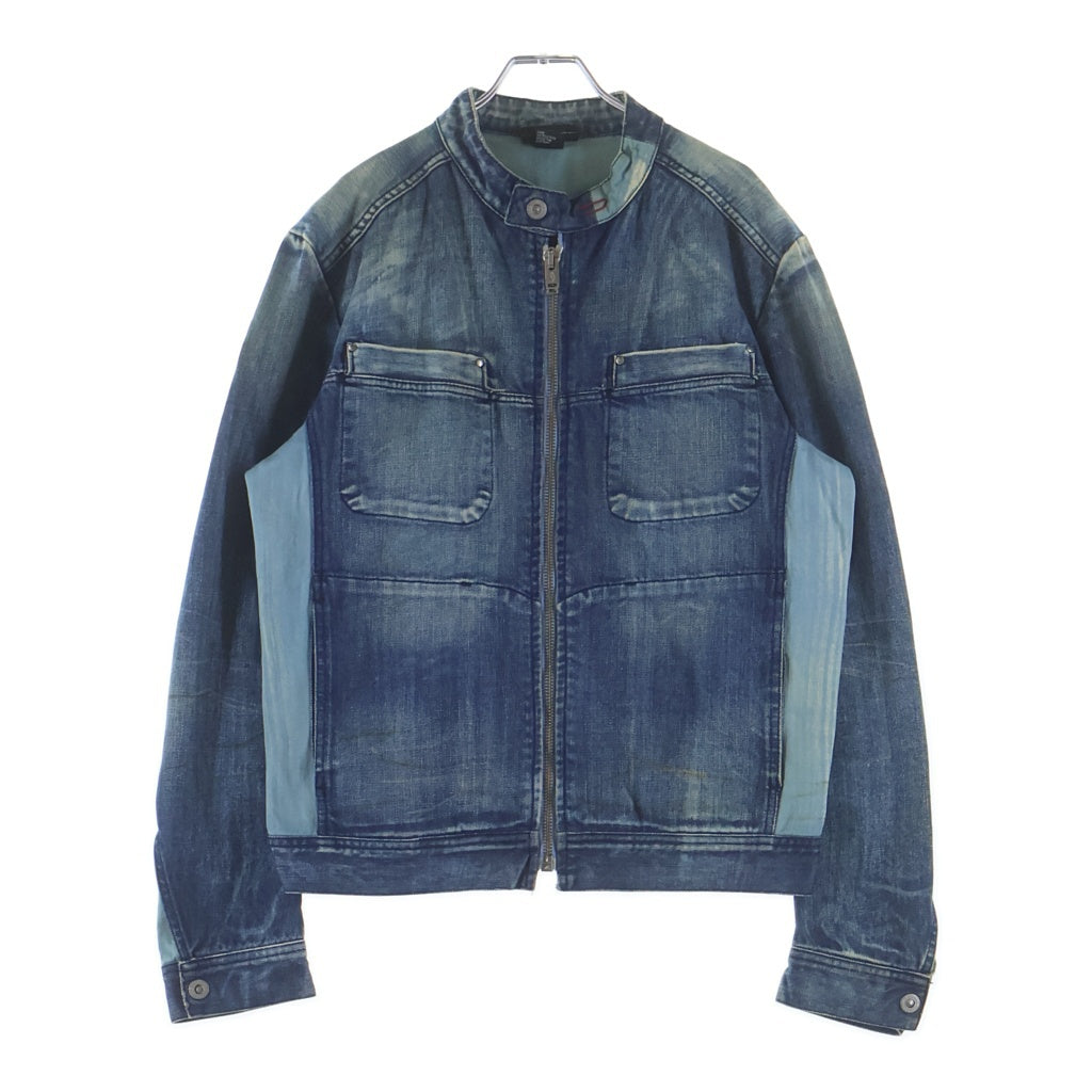 DIESEL(ディーゼル) 90s Archive Distressed Denim Jacket ダメージ加工 デニムジャケット 切り替え インディゴ