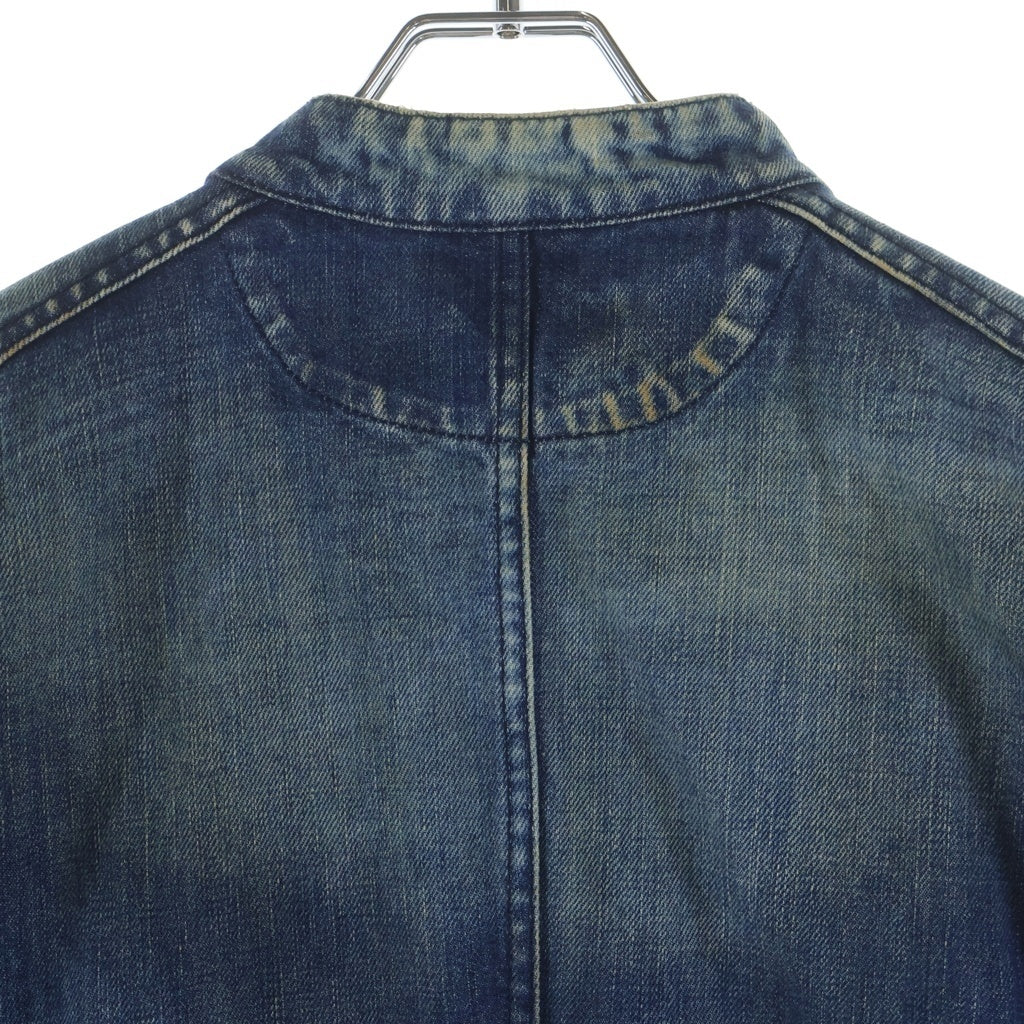 DIESEL(ディーゼル) 90s Archive Distressed Denim Jacket ダメージ加工 デニムジャケット 切り替え インディゴ